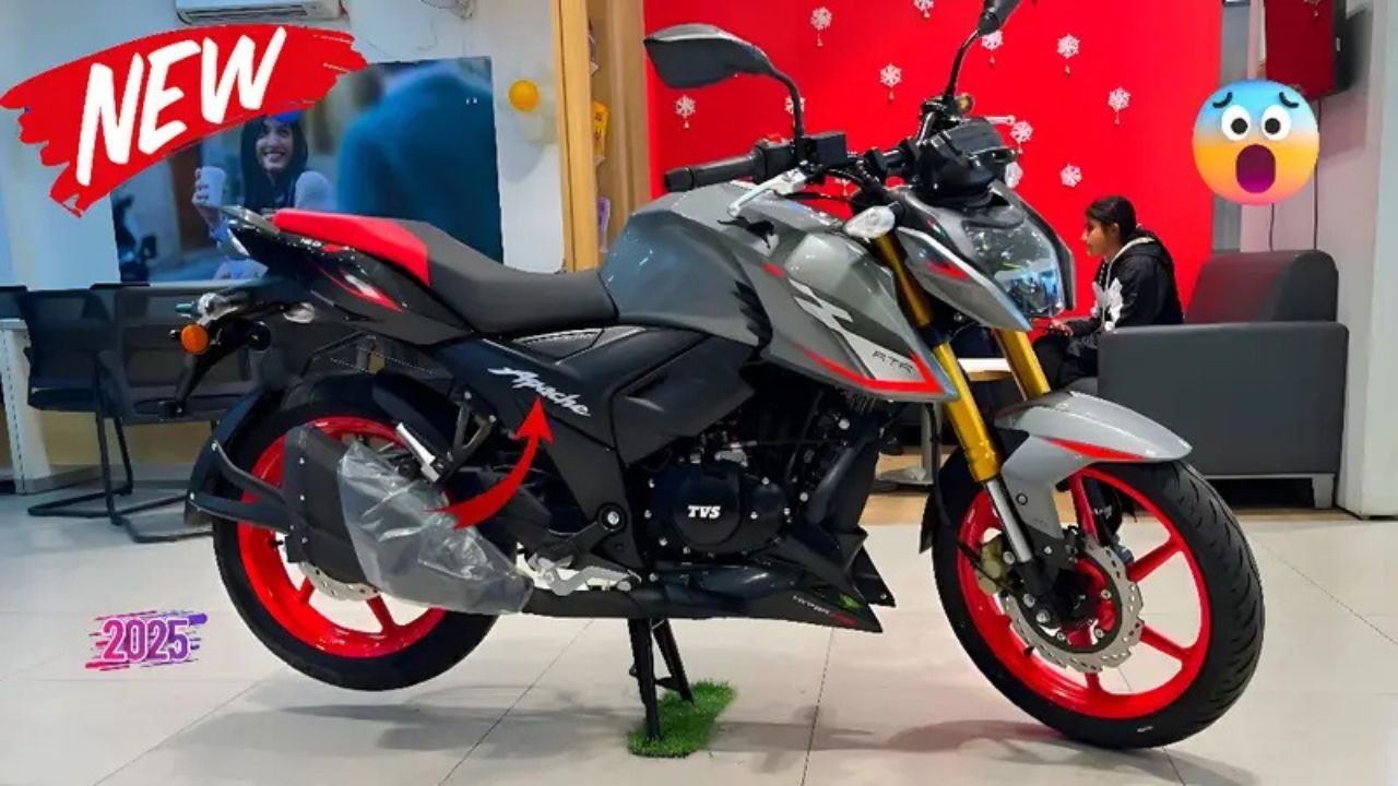 New TVS Apache 160 4V